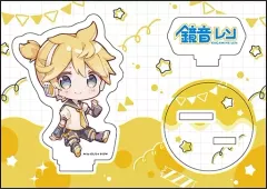 【中古】アクリルスタンド・アクリルパネル 鏡音レン ぺたん娘アクリルフィギュア 「ピアプロキャラクターズ」