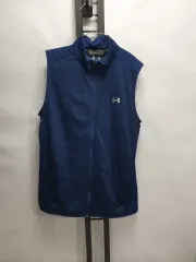 アンダーアーマー キルティング ベスト コールドギア リアクター ハイブリッド ベスト ネイビー L