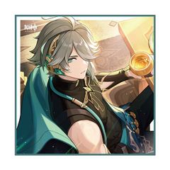 原神 輝夜華宴シリーズ ☆ アルハイゼン クッション ブランケット