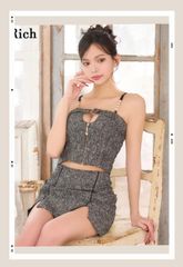 新品 キャバドレス ミニドレス キャミ セットアップ LoveRich - メルカリ
