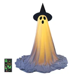 屋外 化け物屋敷 恐怖の雰囲気 ゴーストライト 電池式 ハロウィン道具 ストリングライト 室内 1個セット イルミネーションライト 屋外 装飾ライト 庭 LED電飾 幽霊 ガーデン 飾り 店舗飾り ハロウィン