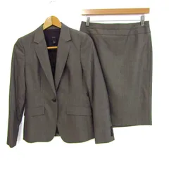 アイシービー スーツ セットアップ ウール混 ブランド 上下セット レディース 9月11日サイズ グレー iCB 【中古】