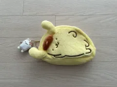 ポムポムプリン ポンポン ぬいぐるみ ポーチ 筆箱