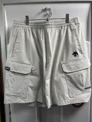 新品)デサント カーゴ ハーフパンツ L 32
