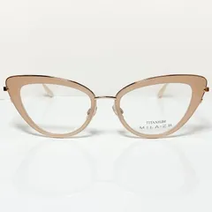 定価35,000円 Mila Zegna MZ237V03 正規新品 イタリア社 Cat型 メガネ ミラ・ゼグナ 純正ケース・クロス付き レディース TENNIS LIGHTS