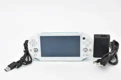 【動作良好品】SONY PlayStation Vita PCH-2000 ライトブルー Wi-Fiモデル 本体 薄型・軽量 バッテリー長持ち 内蔵1GBメモリ付き 快適ゲームに最適！PSVITA