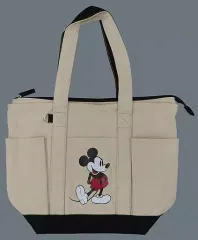 【中古】バッグ ミッキーマウス(大/クラシック) ポケット＆Dカン付きトートバッグ 「ディズニー」 東京ディズニーリゾート限定
