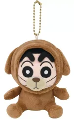 【中古】ぬいぐるみマスコット・ぬいぐるみバッジ イヌしんちゃん しんちゃんしっぽブルブルマスコット 「クレヨンしんちゃん」