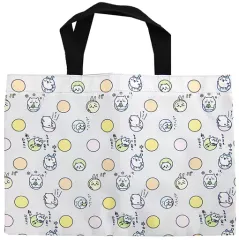 【中古】雑貨 ドット総柄 レッスントートバック 「ちいかわ なんか小さくてかわいいやつ」