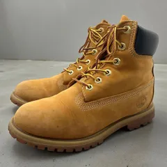 【美品】 ティンバーランド プレミアムブーツ 24cm キャメル ヌバックレザー