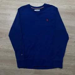 USポロ ラウンドスウェット