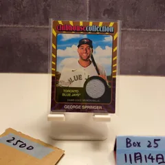 2024 Topps Heritage George Springer 88/99 Toronto Blue Jays Outfielder ジャージ カード