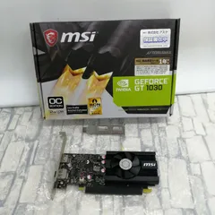 【動作品】nvidia グラフィックボード GT1030 2G LP OC VD6348