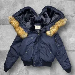 美品 アヴィレックス N2-B フライトジャケット Mサイズ ネイビー y2k