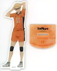 【中古】アクリルスタンド・アクリルパネル 月島蛍 試合前 アクリルスタンド 「ハイキュー!!」 アニメイト限定