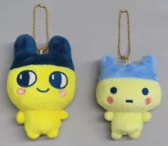 【中古】ぬいぐるみマスコット・ぬいぐるみバッジ まめっち＆やんぐまめっち ニコぬいキーホルダー 「たまごっち」