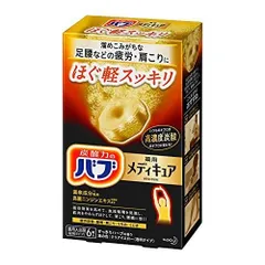 花王(Kao) バブ メディキュア ほぐ軽スッキリ 高濃度 炭酸 温泉成分 疲労回復(泡の数バブの10倍) 6個 (x 1)