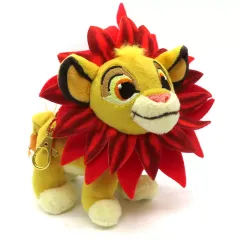 【中古】ぬいぐるみマスコット・ぬいぐるみバッジ シンバ プラッシュキーチェーン 「ライオン・キング公開30周年記念」 ディズニーストア限定