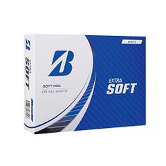 BRIDGESTONE Golf Balls EXTRA SOFT 2023 Model, 12-Pack, White
