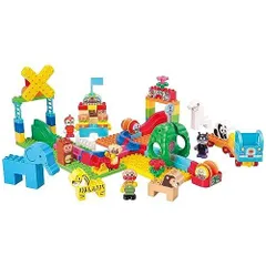 [バンダイ(BANDAI)] BlockLabo ブロックラボ アンパンマンころころブロック あそびがたくさん! もっところころ! どうぶつえん