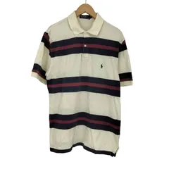 ポロバイラルフローレン Polo by RALPH LAUREN ポニー刺繍 半袖ポロシャツ メンズ import：L 