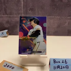 2025 Topps Finest 岡本和真 Kazuma Okamoto 040/250 読売ジャイアンツ Purple Refractor カード