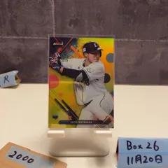 2025 Topps Finest 渡部聖弥 Seiya Watanabe 47/75 埼玉西武ライオンズ Yellow Refractor RC ルーキー Rookie カード