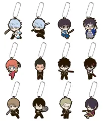【中古】キーホルダー 全12種セット 「銀魂 カプセルラバーマスコット02-ガシャポンは回すためにこそある-」