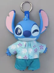 【中古】ぬいぐるみマスコット・ぬいぐるみバッジ スティッチ(カジュアルシンプル) 「ディズニー×TOP TOY リロ＆スティッチ DRESS UP SHOWシリーズ ソフビぬいぐるみ」