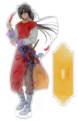 【中古】アクリルスタンド・アクリルパネル 星宿 特大アクリルスタンド 「ふしぎ遊戯 描き下ろし 朱雀の歩みver. 当たり付き一撃コレクション 75mmホログラム缶バッジ」 あたり景品