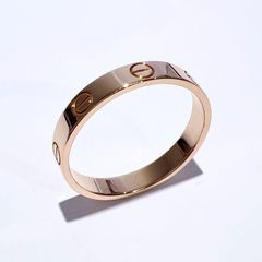 カルティエ　ミニラブリング　K18 PG #57 Cartier カルティエ K18PG ミニラブリング 57号 B4085257 - メルカリ