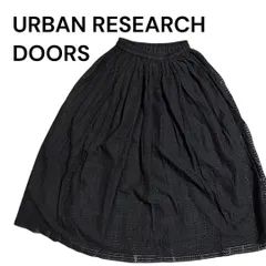 【新品】URBAN RESEARCH DOORS レースプリーツスカート