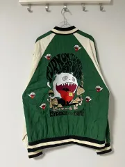 SUNDAY OFF CLUB ナイロン ジャケット スカジャン