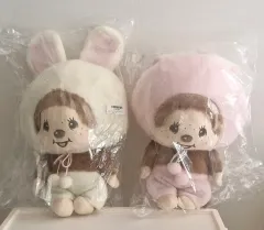 日本正規品 うさぎ コスチューム モンチッチ チムタン ぬいぐるみ(大) 38cm