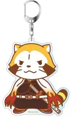 【中古】雑貨 煉獄杏寿郎(ラスカルver.) デカキーホルダー 「鬼滅の刃×あらいぐまラスカル」