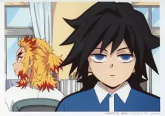 【中古】キャラカード 冨岡義勇＆煉獄杏寿郎 「鬼滅の刃 中高一貫!!キメツ学園物語 ～バレンタイン編～×ufotable Cafe/マチ★アソビCAFE ブロマイドくじ」