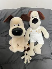 新品) ウォレスとグルミット ぬいぐるみセット