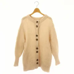 スナイデル SNIDEL モヘアカーデミニワンピース ニット 長袖 F アイボリー /DO ■OS