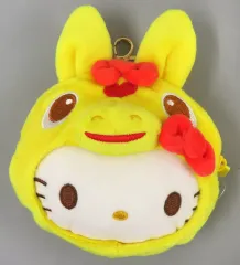 【中古】財布・パスケース ハローキティ フェイスパスケース 「ロディ×サンリオキャラクターズ」