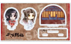 【中古】アクリルスタンド・アクリルパネル 01.賭坊 名場面ジオラマアクリル 「天官賜福 貮」