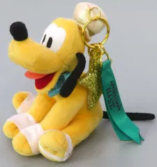【中古】ぬいぐるみマスコット・ぬいぐるみバッジ プルート(25th Anniversary) プラッシュキーチェーン 「ディズニー」 ディズニーストア限定