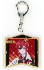 【中古】キーホルダー リドル・ローズハート(寮服) 「ディズニー ツイステッドワンダーランド ザ アニメーション トレーディングアクリルキーホルダー ハーツラビュルver.」