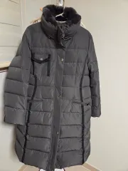 シスマックス グースロング ダウンコート グレー