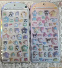 (日本正規品) サンリオ コットン ボンボンステッカー 一般ステッカー コレクション