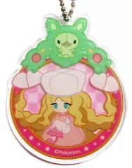 【中古】雑貨 カトレア＆ランクルス(丸形) 「ポケットモンスター ブラック・ホワイト ダイカットアクリルチャームコレクション Trainers Collection～Sazanami Town～」 ポケモンセンター限定