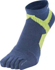 ファイテン Phiten 足王   ソッキング   5 本指 メンズ  AL947873 ネイビー/イエロー