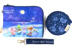 【中古】バッグ 集合 ポーチ2個セット 「ダッフィー＆フレンズのサマーナイト・メロディー」 東京ディズニーシー限定