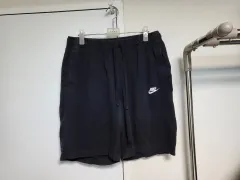 ナイキ ブラック スポーツ トレーナー ハーフパンツ L サイズ 状態良し