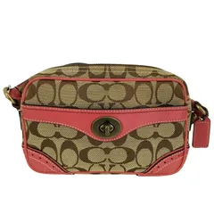 コーチ COACH シグネチャー キャンバス ショルダーバッグ レディース 表記無 