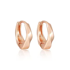 Pasurohu ピアス つけっぱなし 18金コーティング シルバー925 小さめ 小ぶり フープピアス レディース 人気 金属アレルギー対応 本物ジュエリー 1